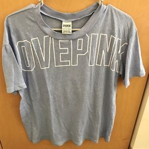 Oversized VS Pink tee